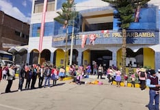 Protesta contra alcalde de Paucarbamba termina en momentos de tensión