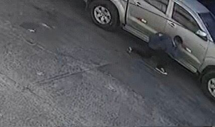 Grabaciones fueron registradas por cámaras de videovigilancia.