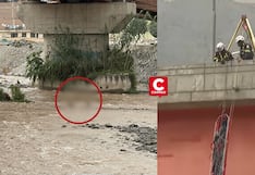 SJL: PNP recupera segundo cadáver en el río Rímac en menos de una semana