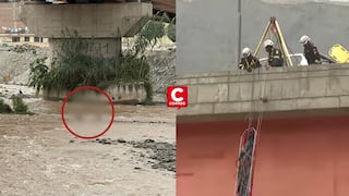 SJL: PNP recupera segundo cadáver del río Rímac en menos de una semana
