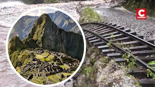Cusco: Huaico desaparece la vía férrea en la vía a Machu Picchu (FOTOS)