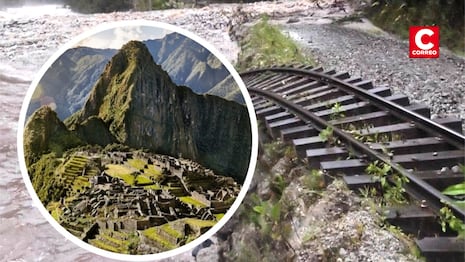 Cusco: Huaico desaparece la vía férrea en la vía a Machu Picchu (FOTOS)