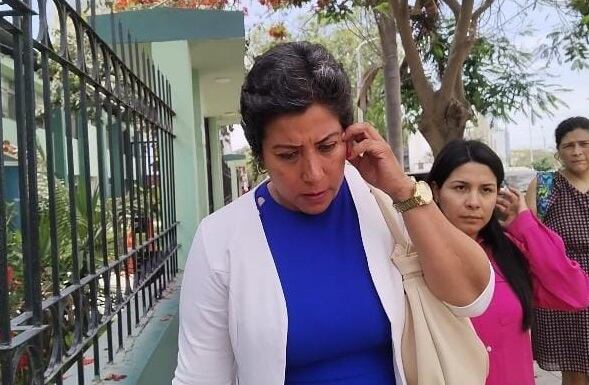 Funcionaria Jessica Antón, titular de la Geresa.