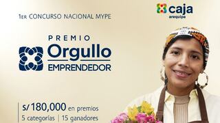 Caja Arequipa: Ofrecen 180 mil soles en concurso nacional para MYPES