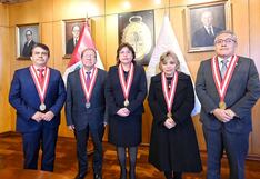 Junta de Fiscales Supremos da bienvenida a Tomás Gálvez en sesión permanente