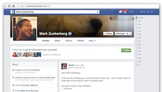 Reportó un error a Facebook y como no le hicieron caso, publicó en el muro de Zuckerberg