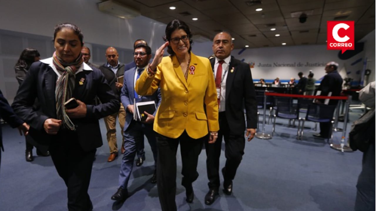 Carmen Velarde desea continuar como jefa del Reniec. (Fotos: Violeta Ayasta/@photo.gec)