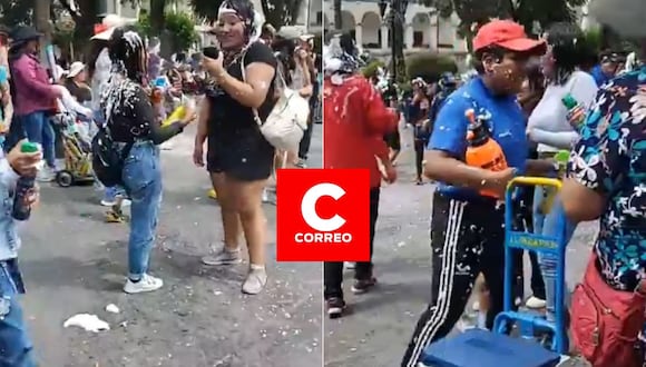 Suspensión de carnavales en distritos no impidió que arequipeños disfruten. (Foto: Difusión)