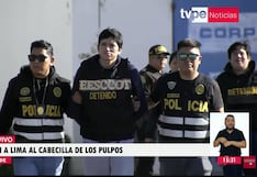 “Jhonsson Pulpo” es trasladado a Lima desde Juliaca (VIDEOS)