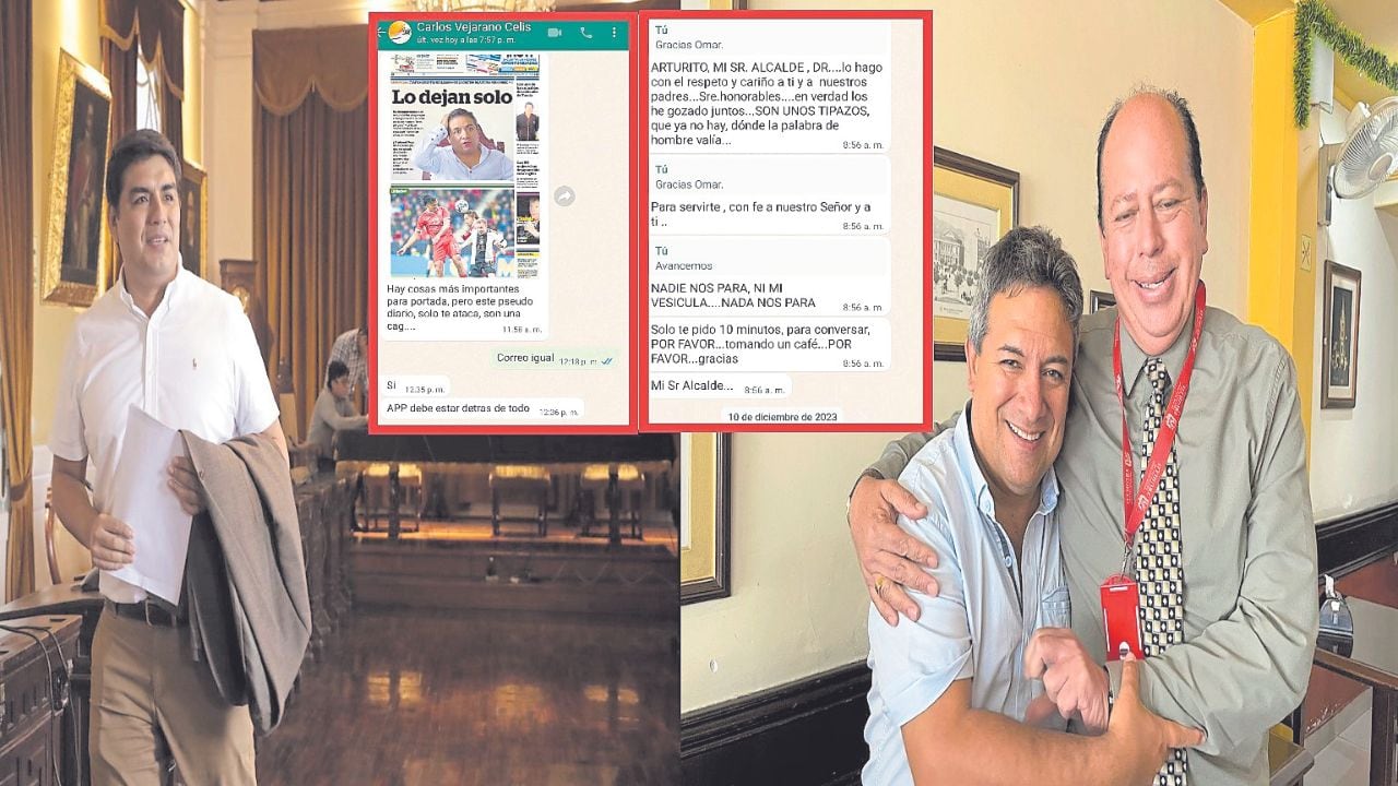 Carlos Vejarano y Omar Burga, gerentes del actual alcalde, tenían un vínculo muy cercano con el suspendido Arturo Fernández, quien los expuso.