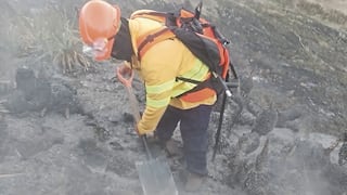 La Libertad: Incendio forestal causa alarma en Santuario Nacional de Calipuy