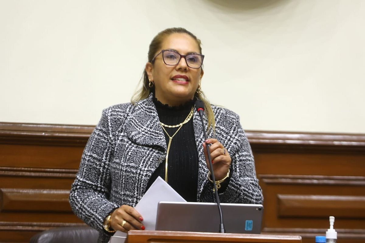 Digna Calle permanece en Estados Unidos desde hace más de seis meses. (Foto: Congreso)
