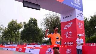 China: Atleta peruano Julio Seminario ocupó el primer puesto en Carrera Global Energy Race