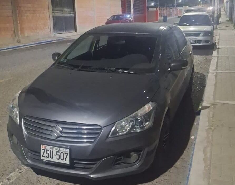 Vehículo Z5U-507 intervenido con conductor con evidencias de ebriedad