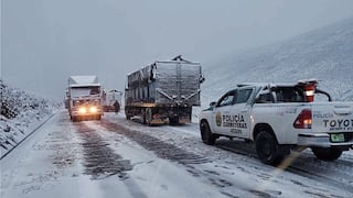Alerta de nevadas, granizo y lluvias en Arequipa hasta este viernes