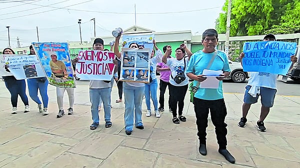 Alex Acuña trabajaba en los fundos de Olmos. Sus familiares lo recuerdan como un joven alegre y trabajador. Exigen justicia.