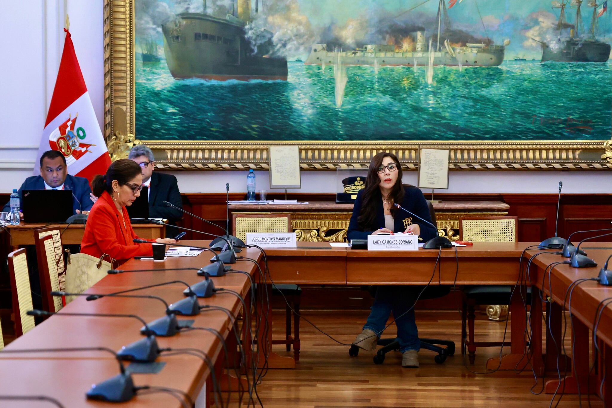 La Subcomisión fue el primer grupo que aprobó la sanción contra Espinoza. (Foto: Congreso)