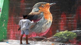 Embellecen el parque infantil de Piura con arte urbano