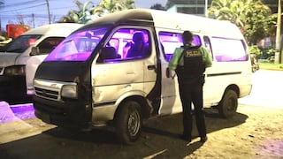 Asesinan a balazos a chofer de 23 años de la empresa Florida en Chosica