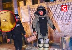 Dejan granada de guerra y nota en puerta del penal Castro Castro (VIDEO)