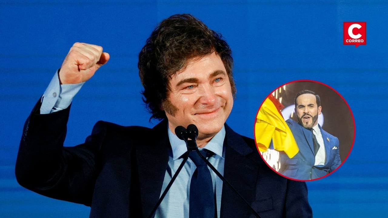 Milei felicita a De la Espriella tras su triunfo en Colombia: “El león y el tigre rugen en Latinoamérica”. Composición: Diario Correo.