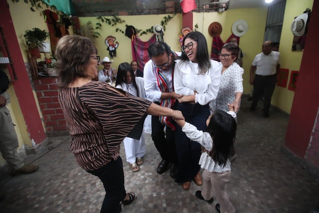 Roberto Sánchez: así fue el desayuno electoral junto a su familia en Huaral (Fotos: Jesús Saucedo/GEC)