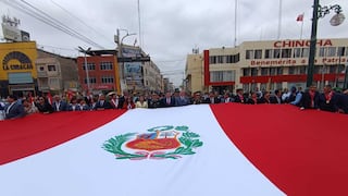 Provincia de Chincha conmemoró 156 años de creación política