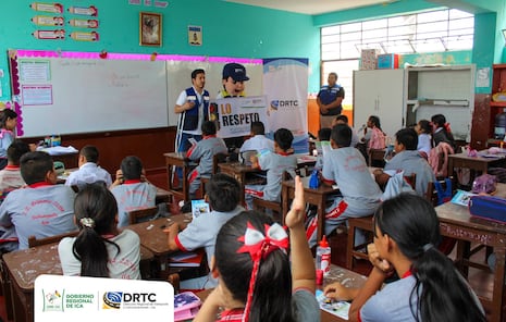 Escolares de Ica fortalecen su cultura vial con capacitaciones en seguridad vial 2026