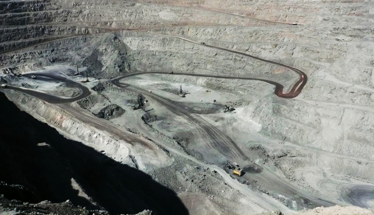 Minera a tajo abierto de Shougang. (Foto: GEC)