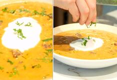 Sabor de temporada: Rafael Piqueras revela el arte de la sopa criolla perfecta para este invierno