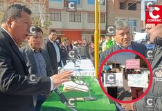 Huancayo: Sesión de concejo de El Tambo se suspende por rechazo popular al alcalde César Llallico
