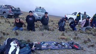 Puno: dictan 18 meses de prisión preventiva contra presunta banda “Los Buitres de Aricoma”