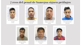 Siete internos continúan sin ubicar tras fuga masiva en penal de Samegua