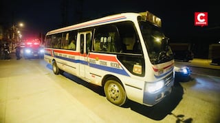 SMP: falso pasajero balea a conductor de la empresa ‘Nor Lima’ en plena ruta