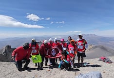 Aniversario de Arequipa: Conquistaron la cima del volcán Misti