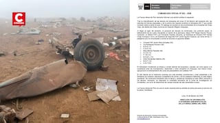 FAP confirma 15 fallecidos tras caída del helicóptero Mi-17 en Chala, Arequipa