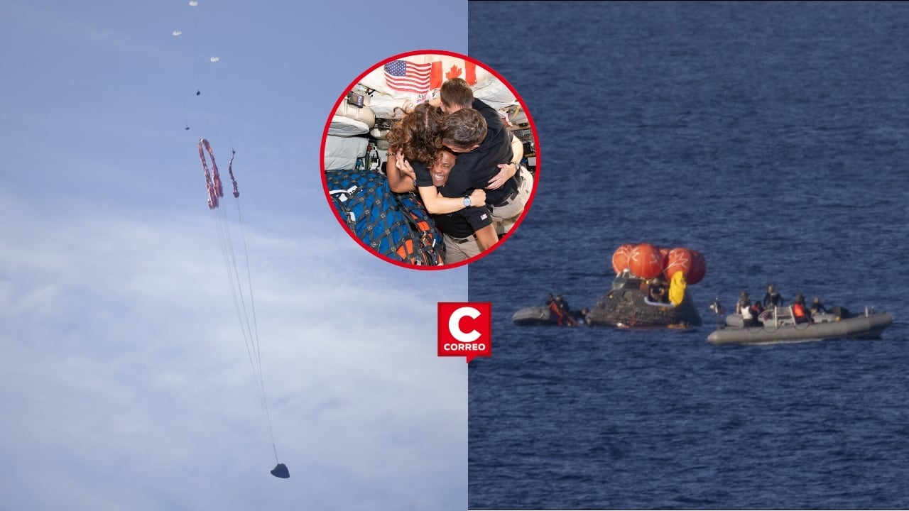 NASA revela primeras imágenes de los astronautas de la misión Artemis II tras su regreso a la Tierra. Composición: Diario Correo.