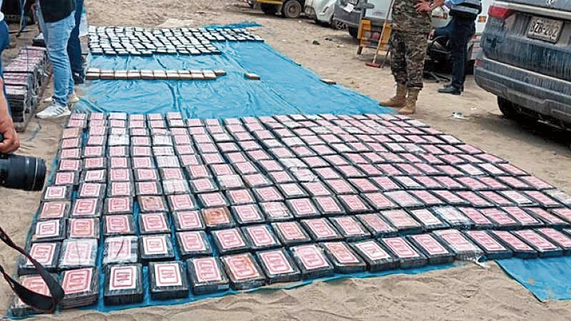 Los 730 “ladrillos” iban a Chile desde donde luego saldrían para Europa. Droga esta valorizada en 29 millones de dólares.