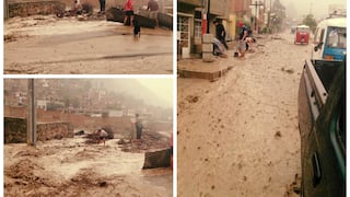 Desde WhatsApp: Huaicos afectan Chosica, Chaclacayo y Huampaní [FOTOS]