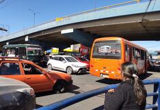 Arequipa: Tránsito vehicular en Avelino Cáceres y habilitan zona de trabajo de manera temporal
