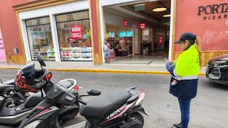 Más de 2 mil conductores fueron multados por estacionar en zonas rígidas del Centro Histórico de Trujillo