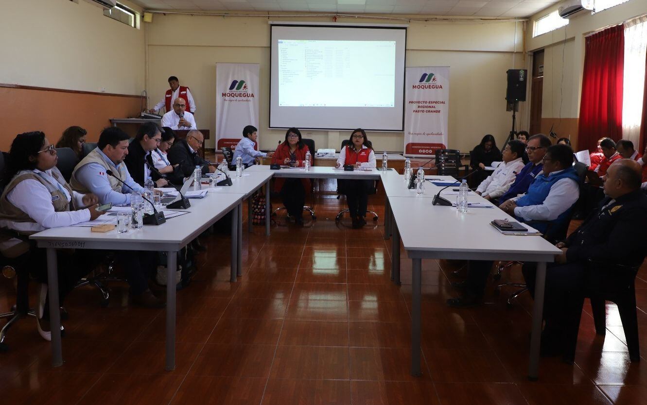 Viceministra Raquel Soto Torres se reunió con autoridades de Moquegua. (Foto: Difusión)