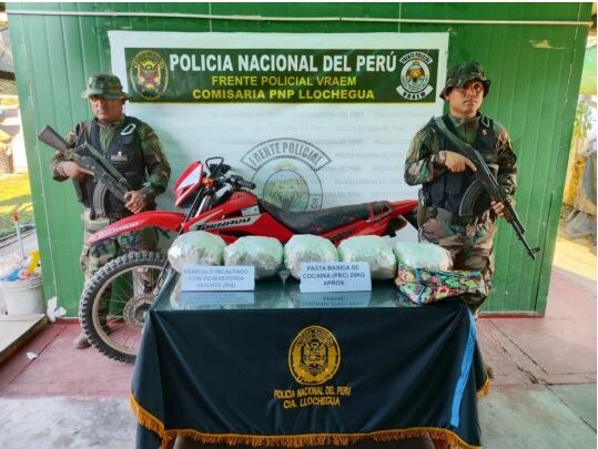 Policía intervino la unidad con carga de droga