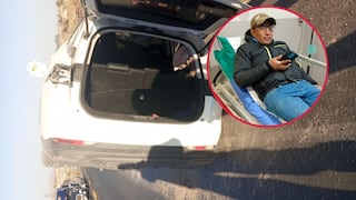 Arequipa: tres heridos en volcadura de camioneta en la Variante de Uchumayo