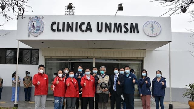 Investigadores de Sinopharm visitan instalaciones de UNMSM para inicio de ensayos de su vacuna contra la COVID-19
