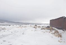 Arequipa: Orcopampa con nieve y población esperan más precipitaciones