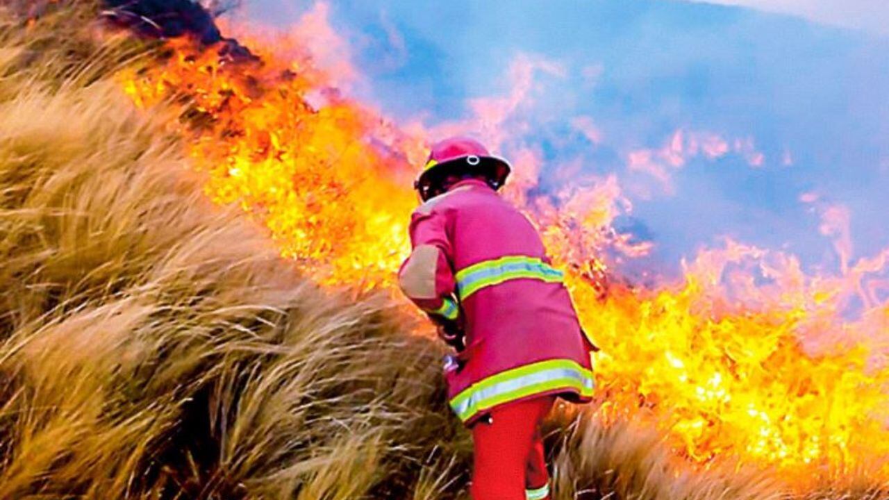 El humo de los incendios forestales afecta la salud de las personas.