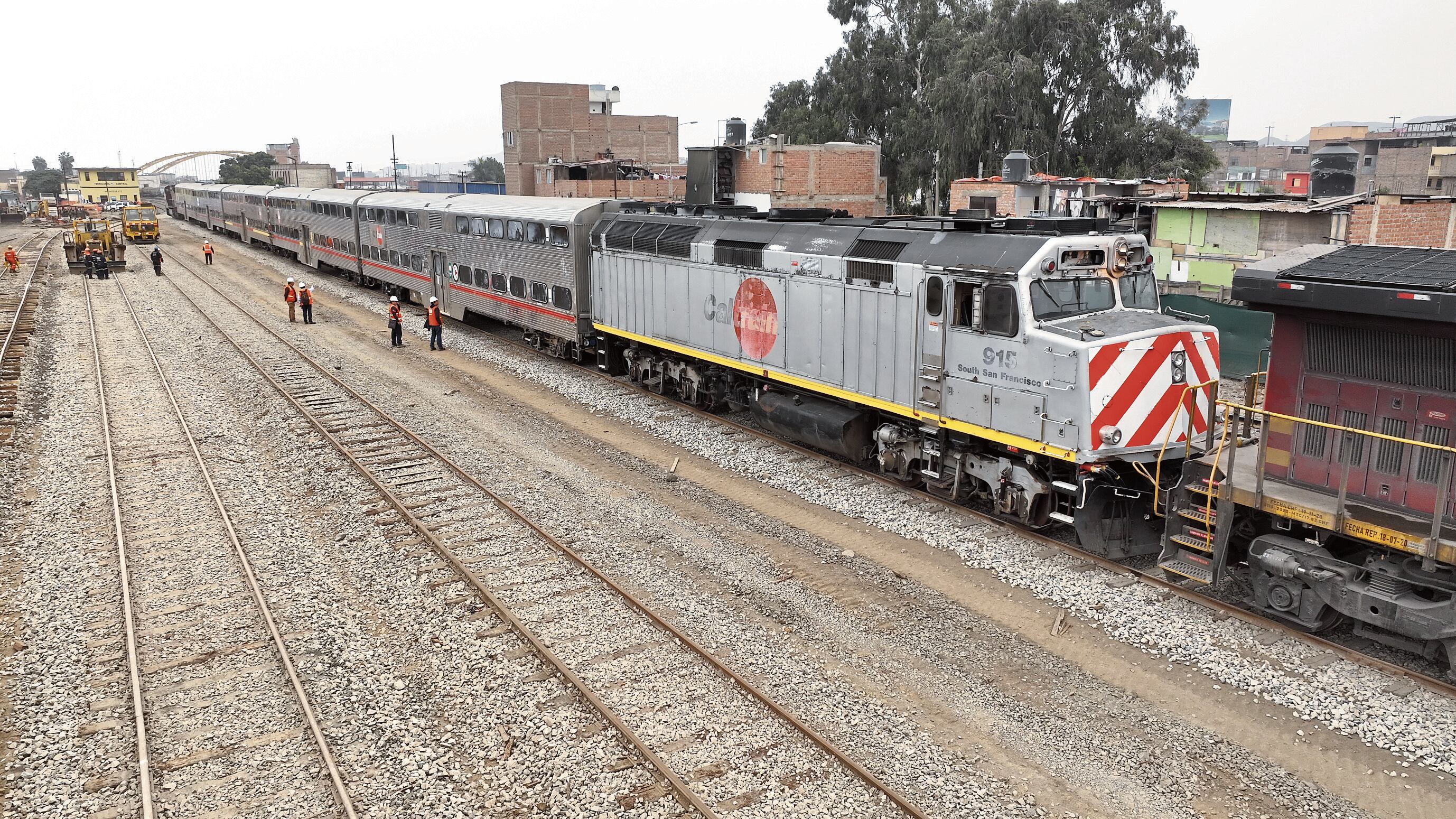 Municipalidad de Lima contradice al MTC y afirma que trenes de Caltrain sí fueron donados