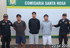 Chiclayo: tres jóvenes son detenidos por presunta violación sexual grupal