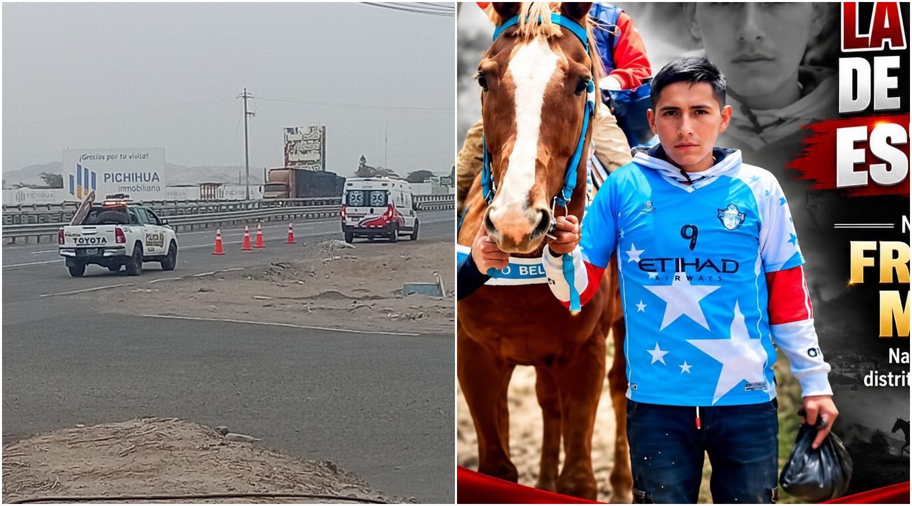 Ica: joven huancavelicano muere atropellado por un camión en la carretera Panamericana Sur